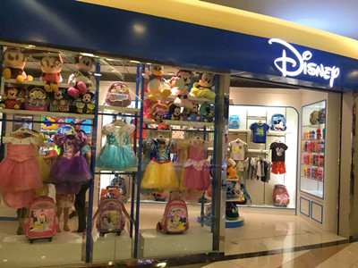 迪士尼童装店铺图