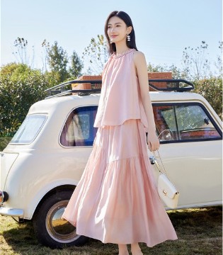 婕依妮 2025夏季氧气感穿搭 浪漫轻盈