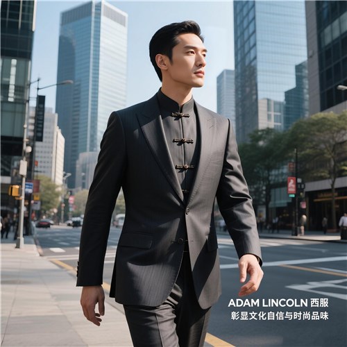让世界看到东方时尚美ADAM LINCOLN西服衬衫的时尚