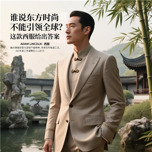 让世界看到东方时尚美ADAM LINCOLN西服衬衫的时尚