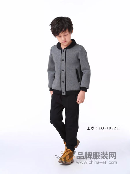 泰迪日记童装2018秋冬双面呢大衣中大儿童毛呢夹克羊毛夹克外套